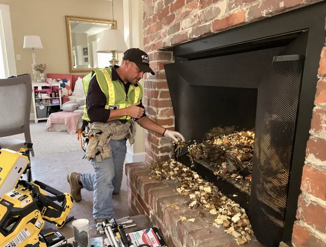 Safe screening installation by Grafton Chimney Sweep in Grafton, MA