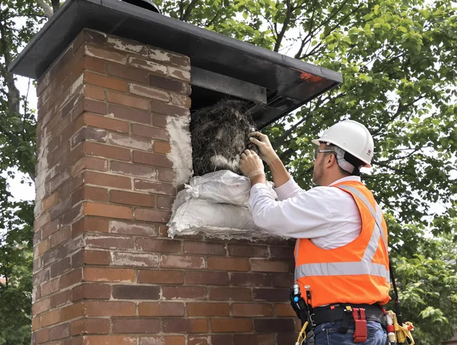 Humane removal of debris and animals by Grafton Chimney Sweep in Grafton, MA