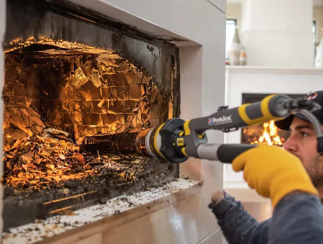 Professional chimney cleaning by Grafton Chimney Sweep in Grafton, MA