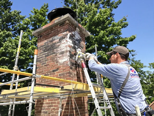 Structural chimney repair by Grafton Chimney Sweep in Grafton, MA