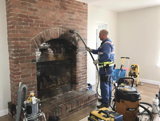 Grafton Chimney Sweep expert performing detailed chimney sweep in Grafton, MA