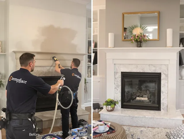 Professional soot removal by Grafton Chimney Sweep team in Grafton, MA